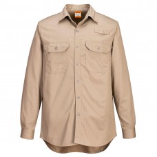 Vented FR Shirt Khaki- PortwestTShirt