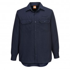 Vented FR Shirt Navy- PortwestTShirt